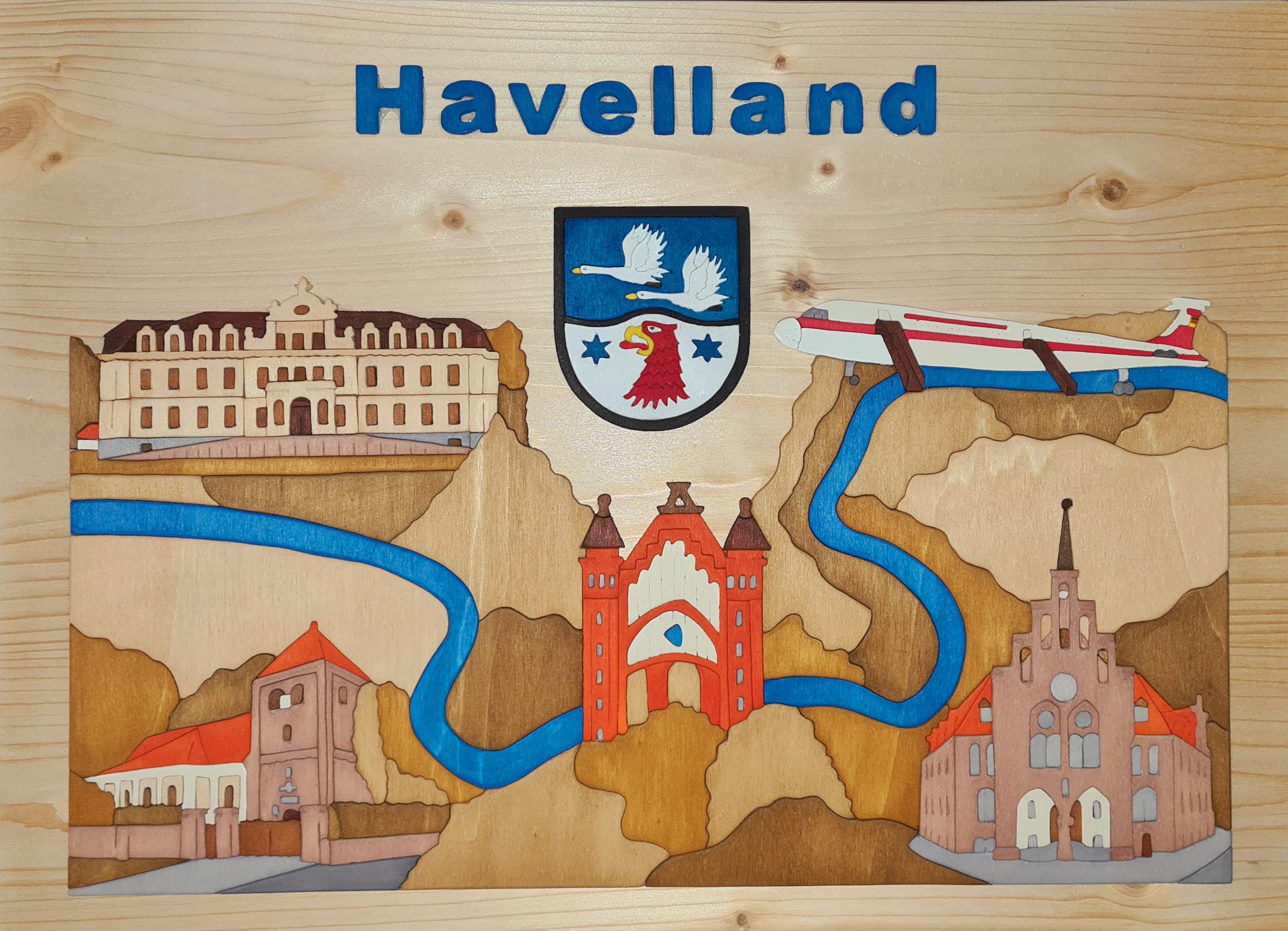 Wandbild Havelland